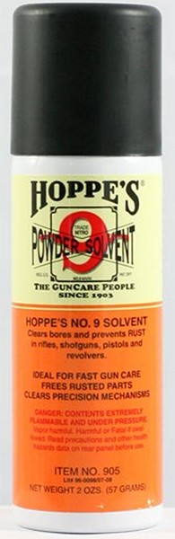 HOPPE #9 SOLVENT AEROSOL 2oz - Taurus Savings